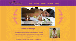 Desktop Screenshot of mariettasdayspa.com